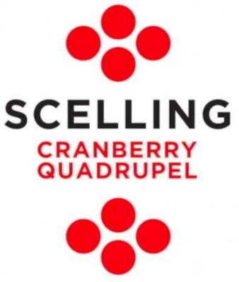 Scelling Cranberry Quadrupel etiket Scelling Cranberry Quadrupel etiket
